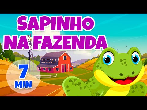 Sapinho na Fazenda - Giramille 7 min | Desenho Animado Musical