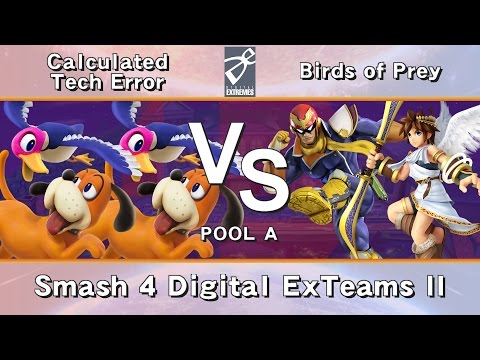 [DE] Smash 4 Digital ExTeams II - Pool A - Calculated Tech Error vs Birds of Prey