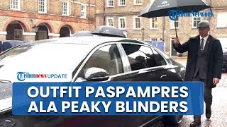 Gaya Paspampres Disorot saat Kawal Prabowo Temui Raja Charles III, Pakai Outfit ala Peaky Blinders