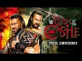 WWE Clash At The Castle 2022 Press Conference