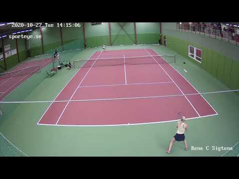 Fanny Östlund (#506 WTA) - Susanne Celik (#687 WTA), Semifinal Sigtuna Vintertour 2020 - Highlights