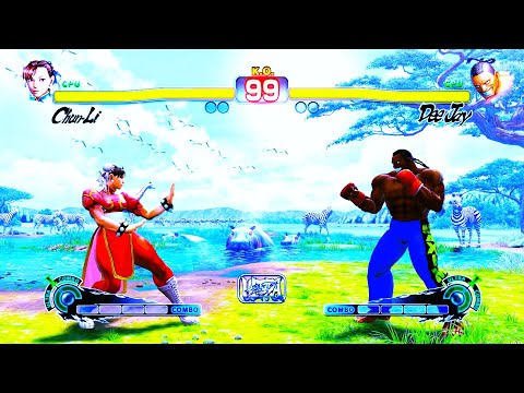 Chun Li vs Dee Jay (Hardest) Ultra Street Fighter IV