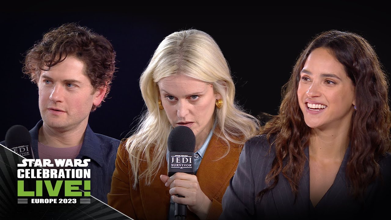 Denise Gough, Kyle Soller, and Adria Arjona from Andor | Star Wars Celebration LIVE! 2023