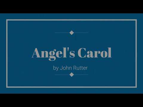 Angel's Carol by John Rutter | Piano Accompaniment