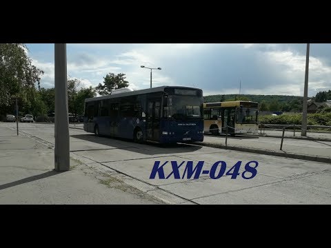 Utazás KXM-048, Volvo Alfa Localo busszal 11B-s vonalon Salgótarjánban