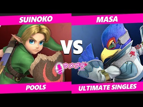 Umebura JM2019 SSBU - WP | Suinoko (Y. Link) Vs. MASA (Falco, Ness) Japan Smash Ultimate Tournament
