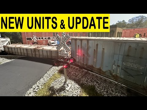 Layout Update: new MTH, Lionel and Atlas O Scale locos & freight cars on our model train layout