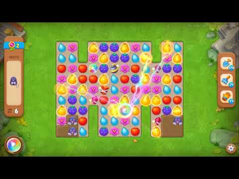 Gardenscapes Level 10875 No Boosters