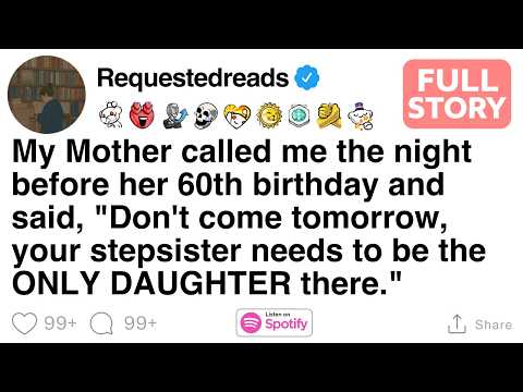 My Mother called me the night before her 60th birthday and said, "Don't come tomorrow [FULL STORY]