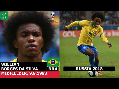 Willian - Brazil Squad Russia 2018 RS46