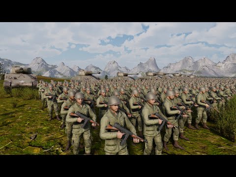 Can the US WWII army defeat 100,000 zombies?