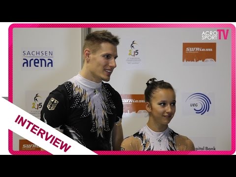 Interview with Brühmann, Rein - Germany - Mixed pair - Senior - European Championship 2015