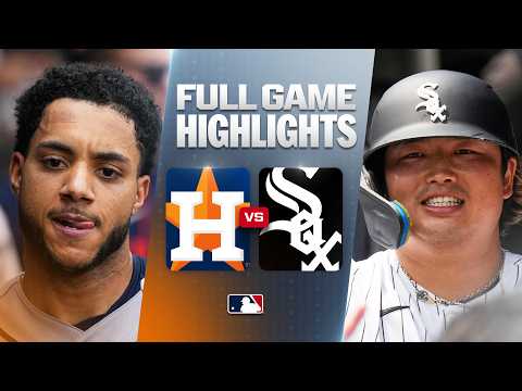시카고화이트삭스 VS 휴스턴 12:3 MLB 하이라이트