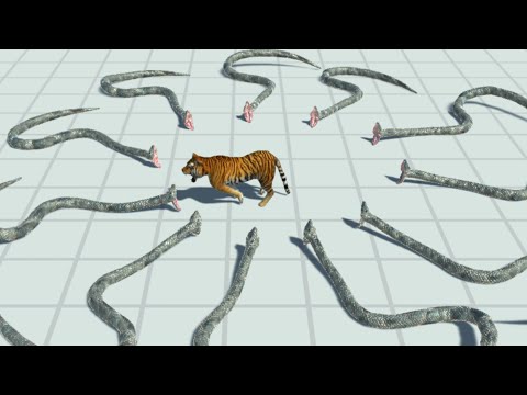10x ANACONDA vs EVERY UNIT - Animal Revolt Battle Simulator