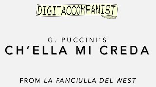 Ch&#39;ella mi creda – Digital Accompaniment