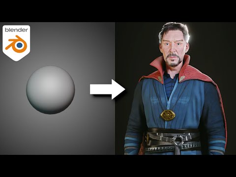 Making Dr Strange in Blender 3D