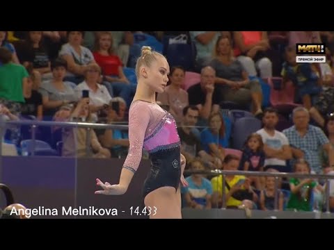 🥇Angelina Melnikova 🥈Maria Agafonova 🥉Maria Minaeva  - Floor Event Final - July 2022