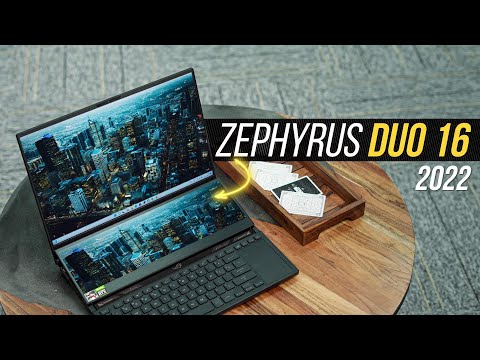 ASUS ROG Zephyrus Duo 16 GX650RW Ryzen 9 6900HX 32GB 1.0Tb PCIE RTX3070Ti W11H Black