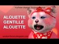 ALOUETTE GENTILLE ALOUETTE Comptines Chansons Françaises French Songs With English Subtitles