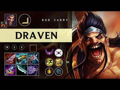 Draven ADC vs Sivir - KR Master Patch 26.03