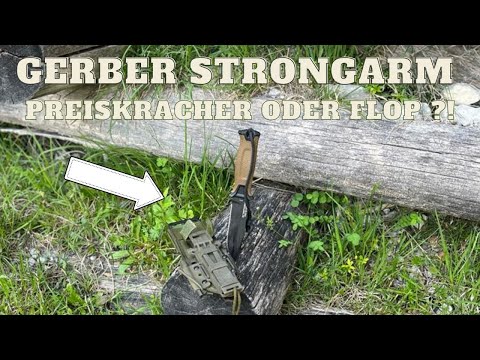 Gerber Strongarm put to the ultimate test! What a... knife! #bushcraft #survival