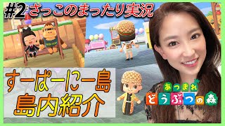 【あつ森】私の島「すーぱーにー島」でデート！？プロ野球チームのユニフォームも紹介！！〜まったりゆるっと実況〜#2【さっこちゃんねる】