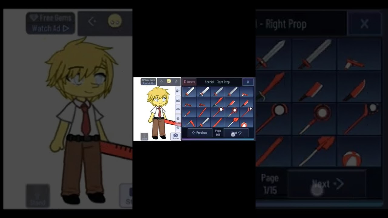 making SpongeBob as gacha character