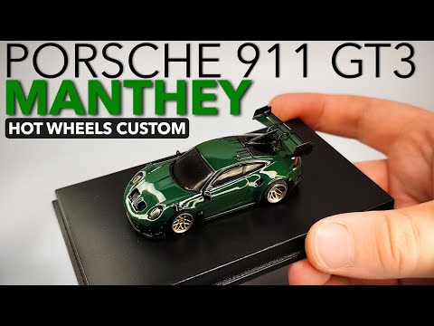 Porsche 911 GT3 Manthey Hot Wheels Custom Built