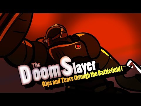 Super Smash Bros.  Ultimate - Doom Slayer Reveal Trailer (Fan Animation)