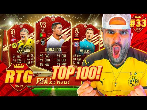 RED CRISTIANO RONALDO PLEASE!! INSANE RTG & TOP 100 REWARDS! FIFA 21 RTG #33