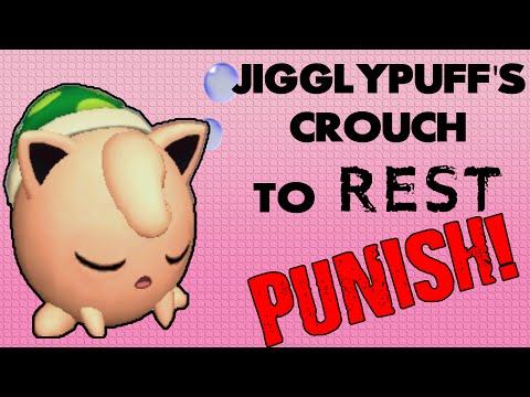 Jigglypuff's Crouch to Rest PUNISH! (Smash 3DS/Wii U)