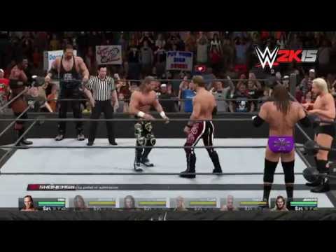 NEXT-GEN Walkthrough: WWE 2K15 2K Showcase Part 8 — Six-Man Tag Team Match