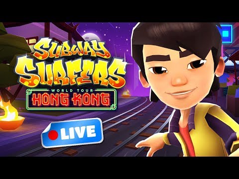 🔴 Subway Surfers World Tour 2018 - Hong Kong Gameplay Livestream