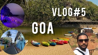 Goa cola beach 🏖 goa night life | goa secret party’s | kayaking 🚣‍♀️@ cola vagator chapora fort 🏰