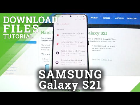 Where to Find Downloaded Files on Samsung Galaxy S21 -  How to Open Recently Downloaded Files
