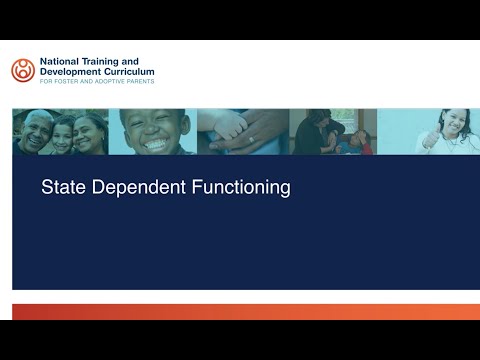 NTDC Classroom Trauma-Related Behaviors – State Dependent Functioning