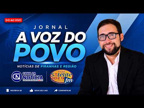 AO VIVO: JORNAL A VOZ DO POVO | 14/08/2026