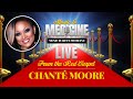 Red Carpet W Chanté Moore Giving Time In Support Of Her Mother S Memory