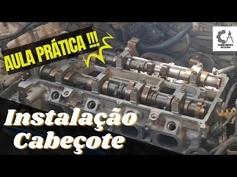 Como Instalar um Cabeçote de Motor - Aula Prática de Mecânica 1