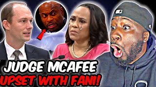 🚨OH MY GOD🚨Judge McAfee FREAKS OUT After FINDING OUT What Fani Willis DID To Nathan Wade WIFE & KIDS