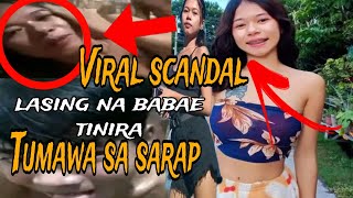 Viral Scandal Viral Babae lasing Tinira At Naka Ve