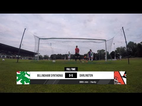 Billingham Synthonia 0-5 Darlington - Pre-Season Friendly - 2016/17