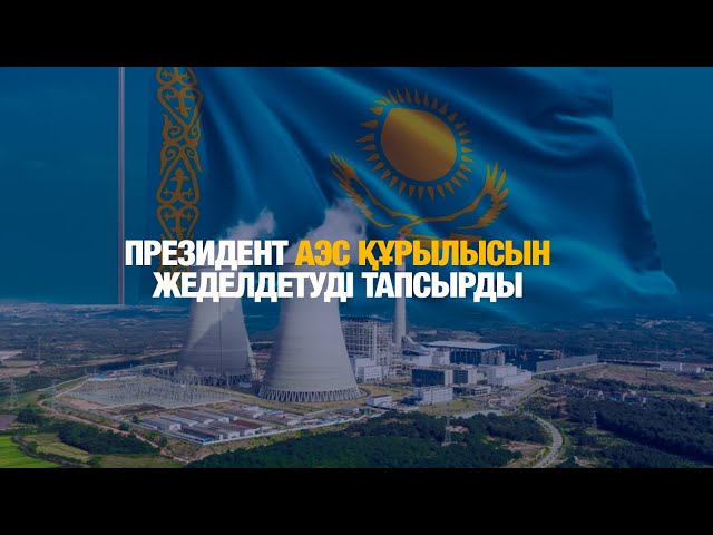 Президент АЭС құрылысын жеделдетуді тапсырды