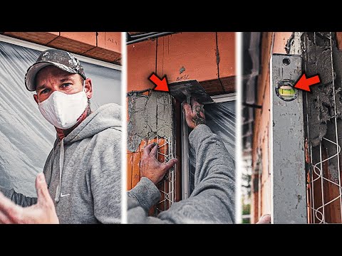 Verputzen mit Heiko • Eckschiene an Fensterlaibung richtig anbringen!