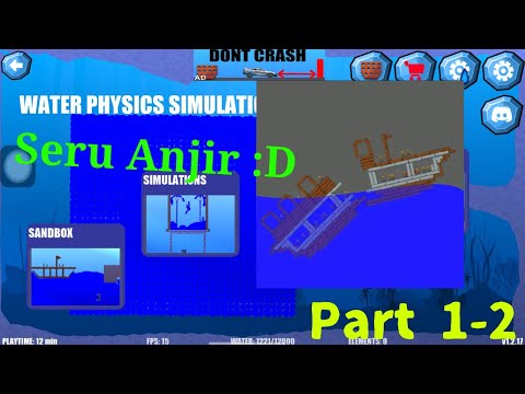 Ini game seru juga 😚 - water physics simulation | PART 1-2