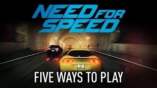 5 cách để chơi NFS! 
Đồ họa bản mới nhìn chất vl. Kết hợp với cutscene... 