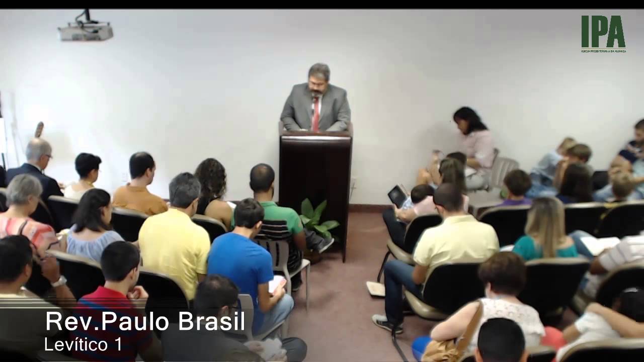 Pregação em Levítico 1 » Pr. Paulo Brasil