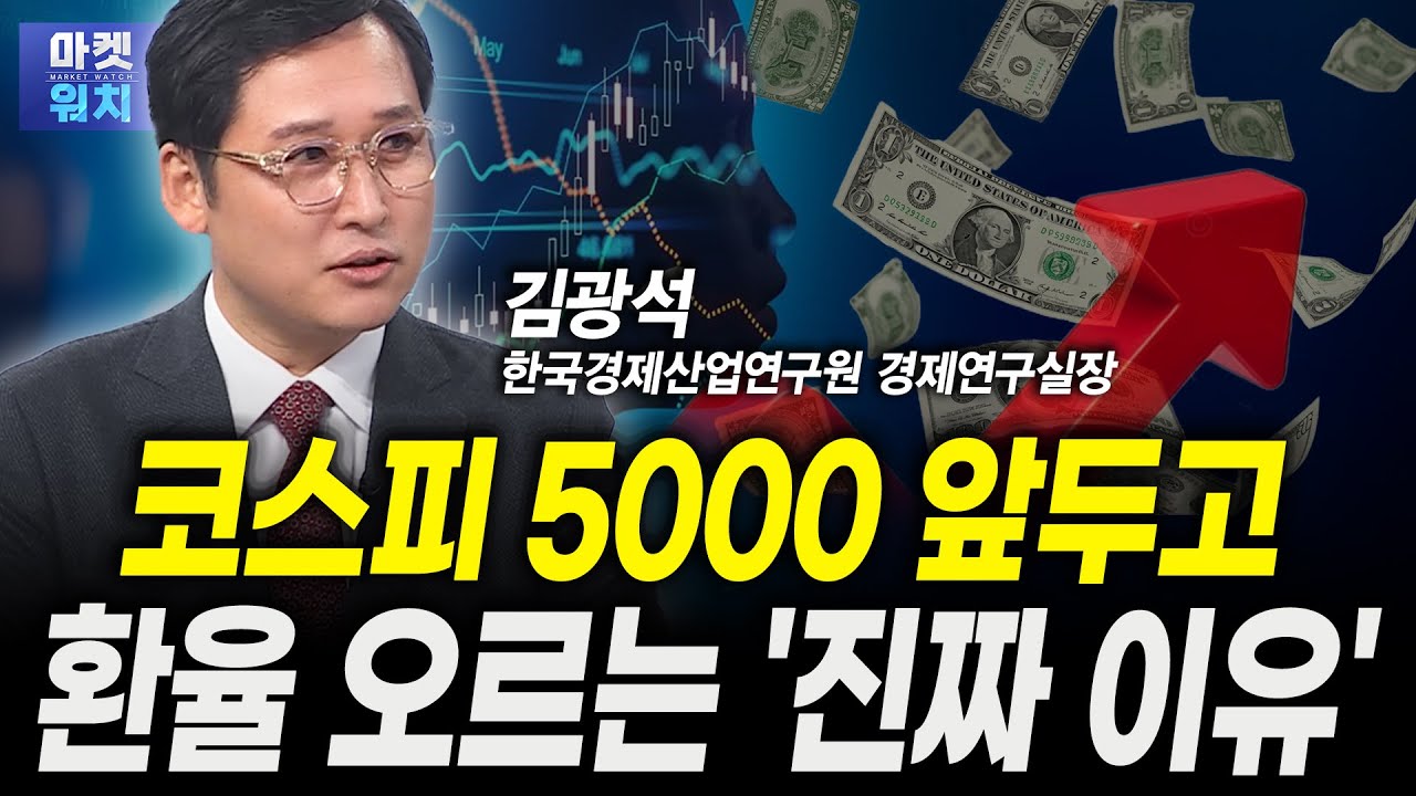 환율 오르는 '진짜 이유'는 따로 있다ㅣ김광석 한국경제산업연구원 경제연구실장