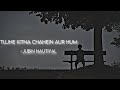 Tujhe Kitna Chahein Aur Hum | Kabir Singh | Jubin Nautiyal Live | Mithoon | Thomso 2019 | IIT Roorke