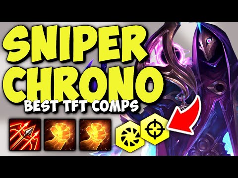 Chrono Sniper TFT - Best comps TFT set 3 | Teamfight tactics | Comps 10.8 | Jhin TFT set 3